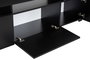 Hanah Home Beliz - Soporte de TV Madera Negro